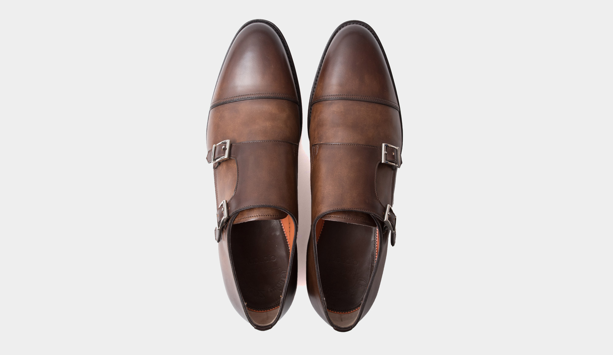 santoni double monk
