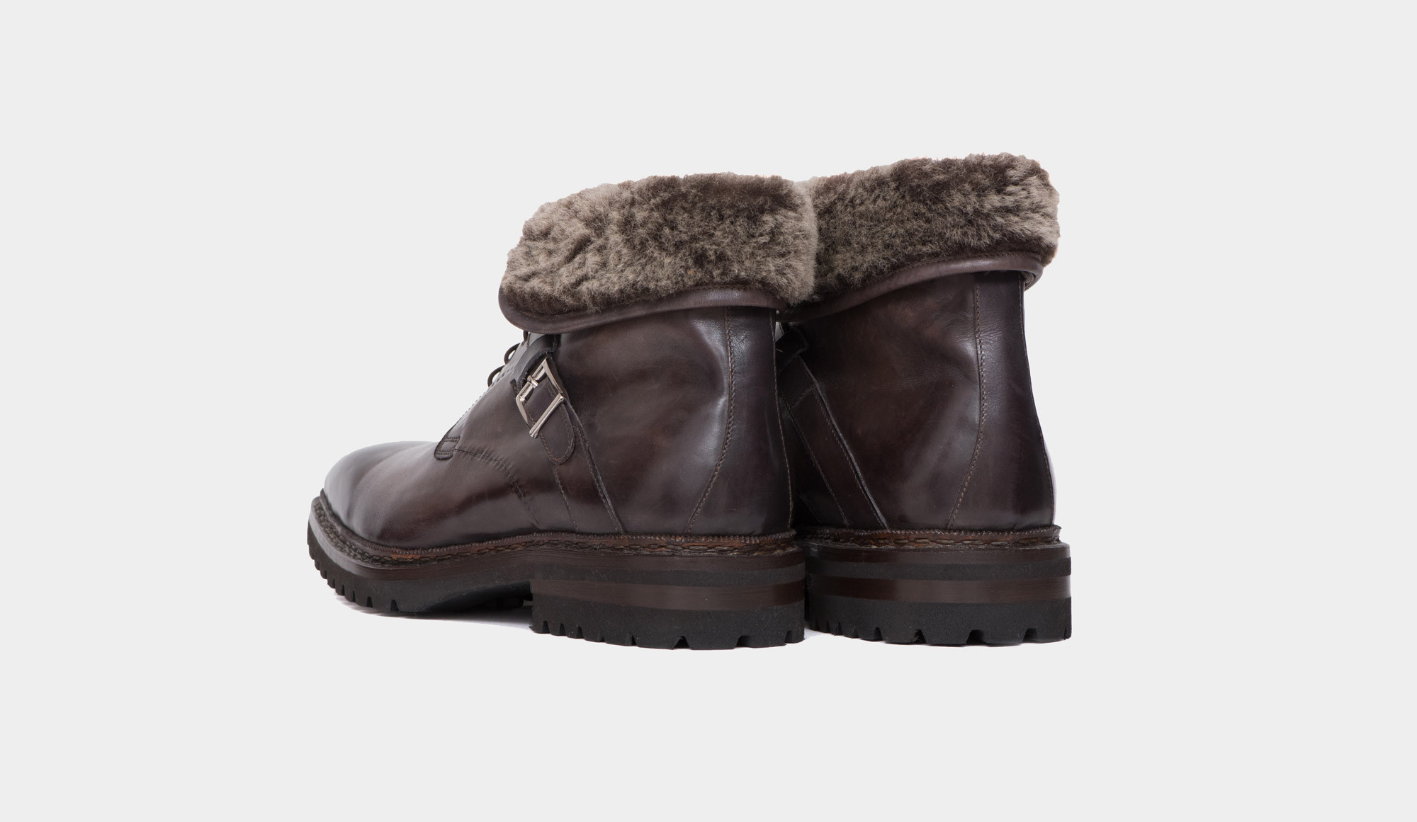 santoni winter shoes