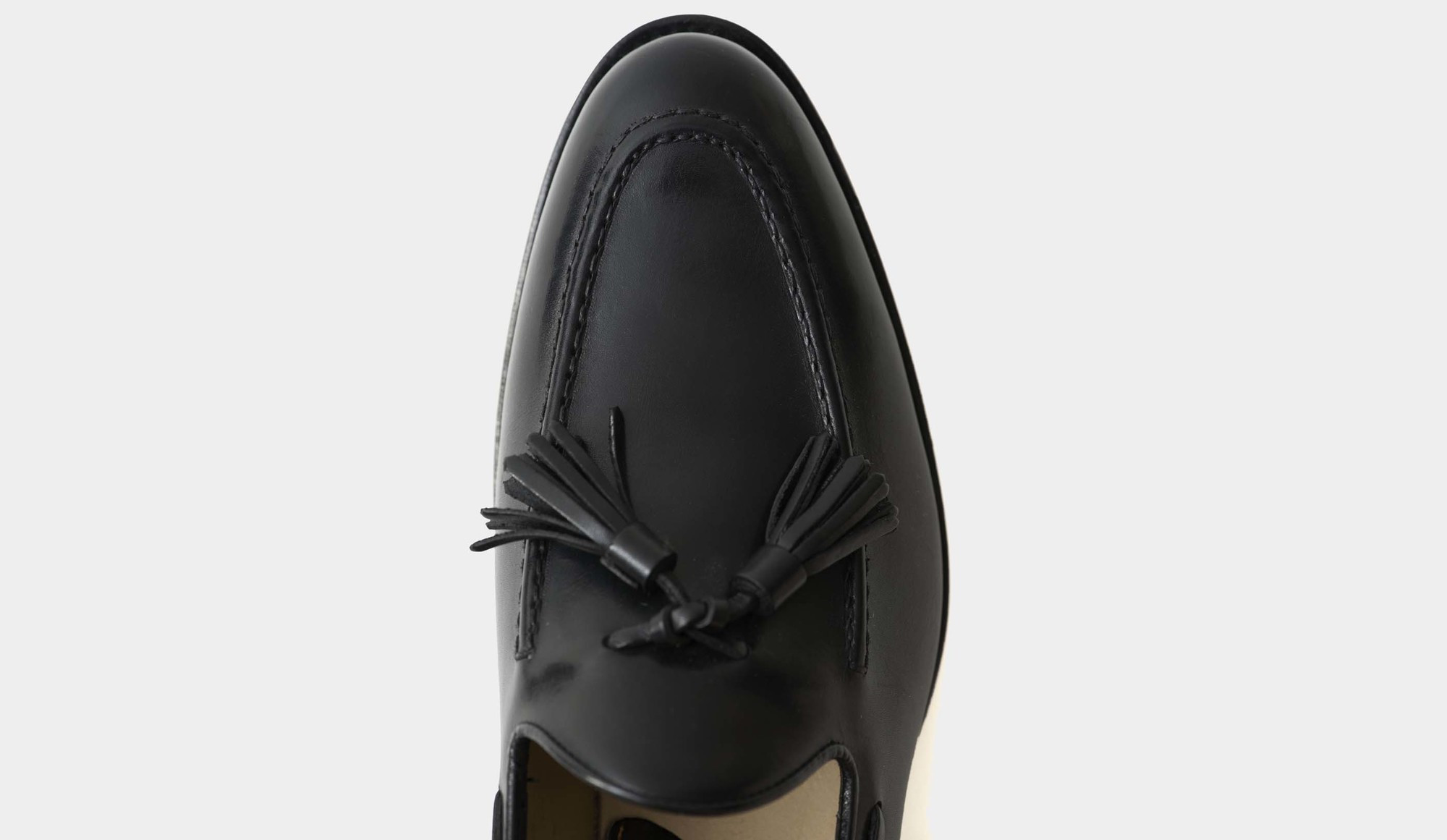 santoni tassel loafers