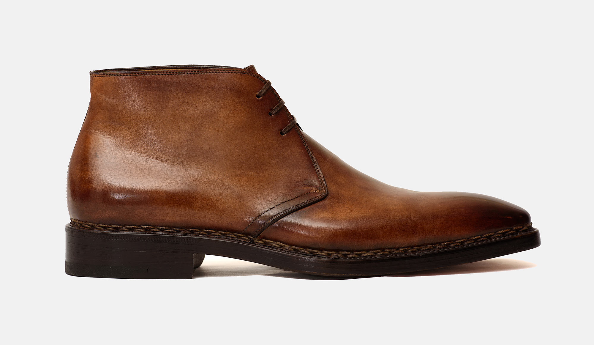 Paolo Scafora Boots Cognac