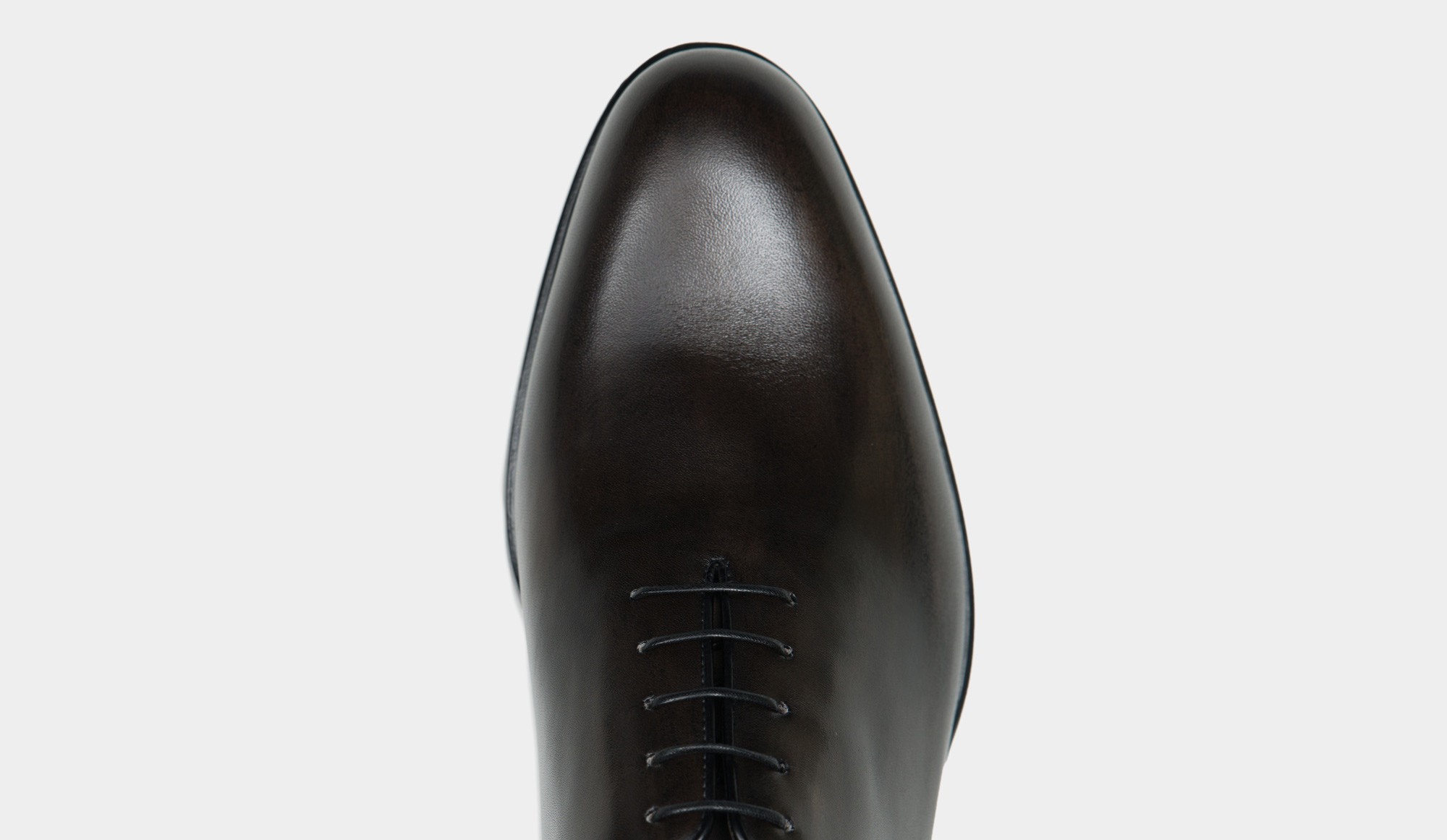 Testoni Wholecut Leather Shoes Grey