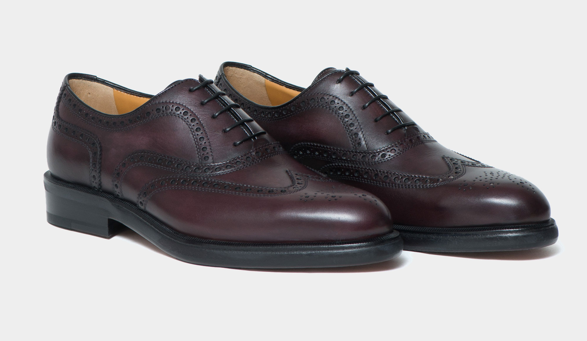 Testoni Oxford Burgundy