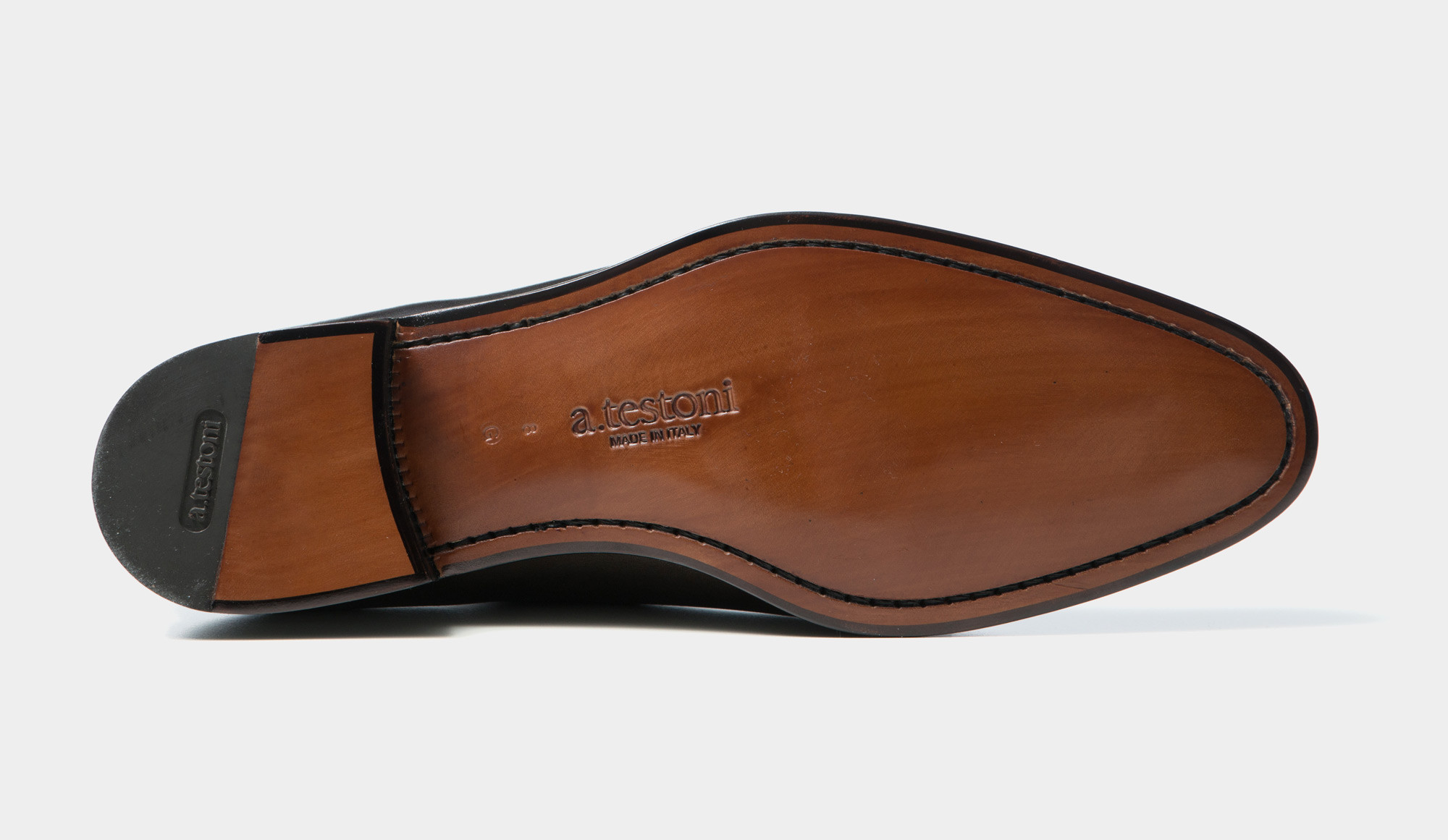 Testoni Wholecut Leather Shoes Grey