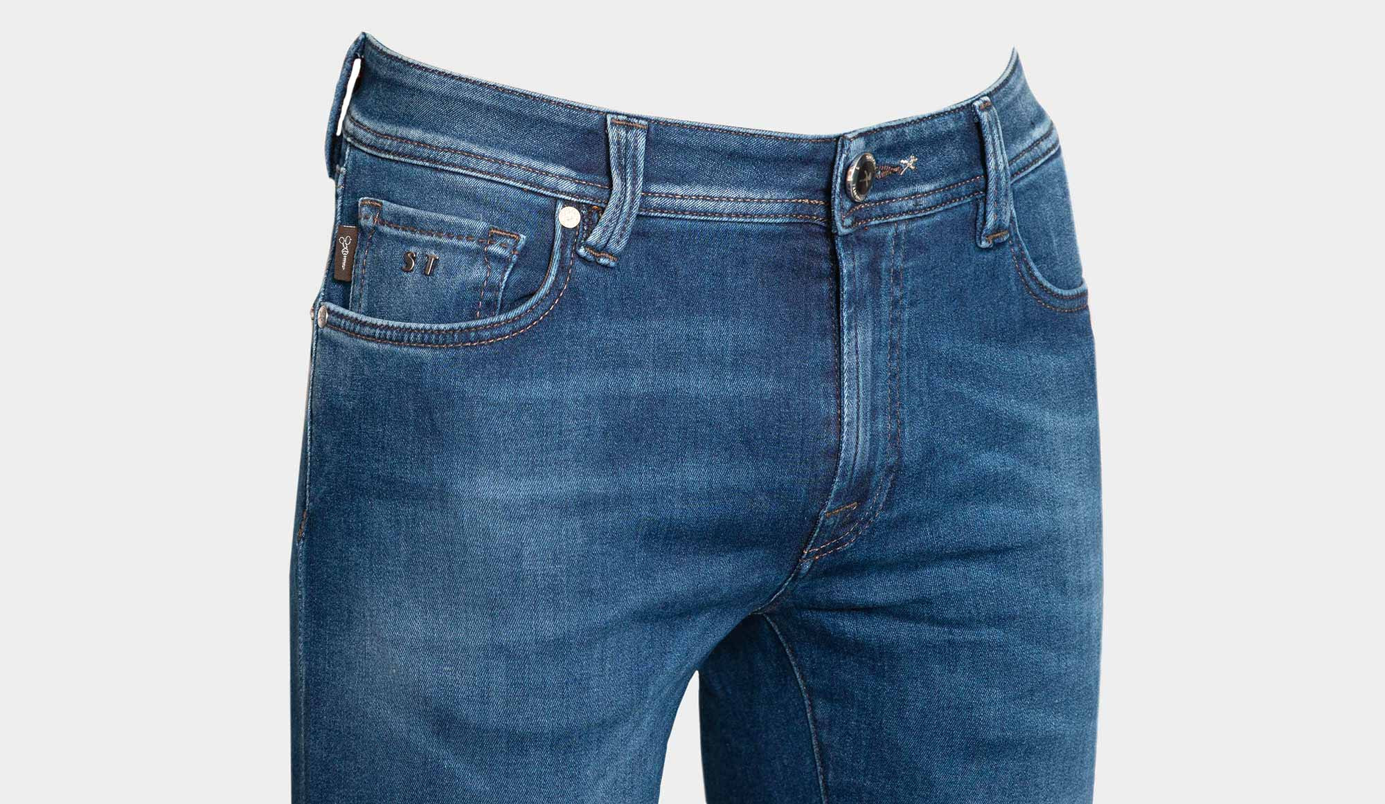 Tramarossa Super Stretch Denim Mid Blu