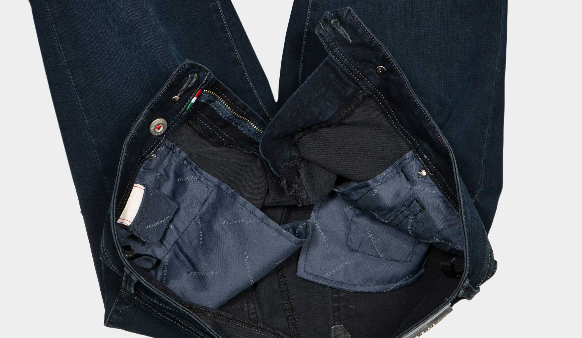 Tramarossa Jeans Leonardo Stretch Black Blue
