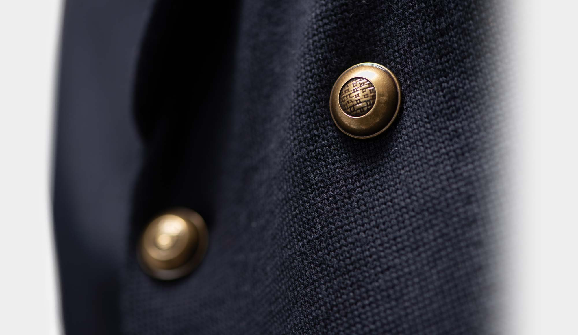 Zanone Double Breasted Cardigan Navy