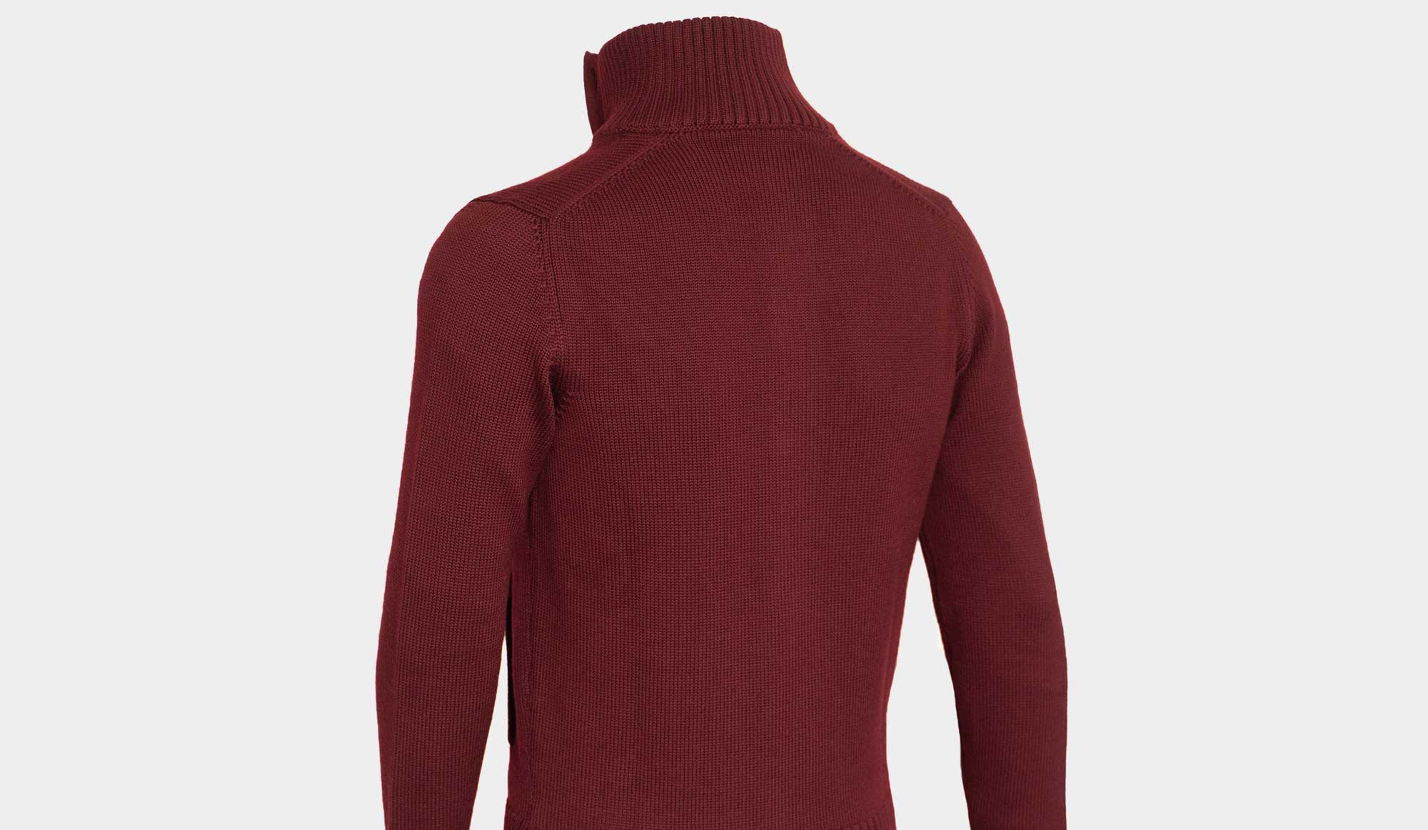 Chioto Cardigan Burgundy