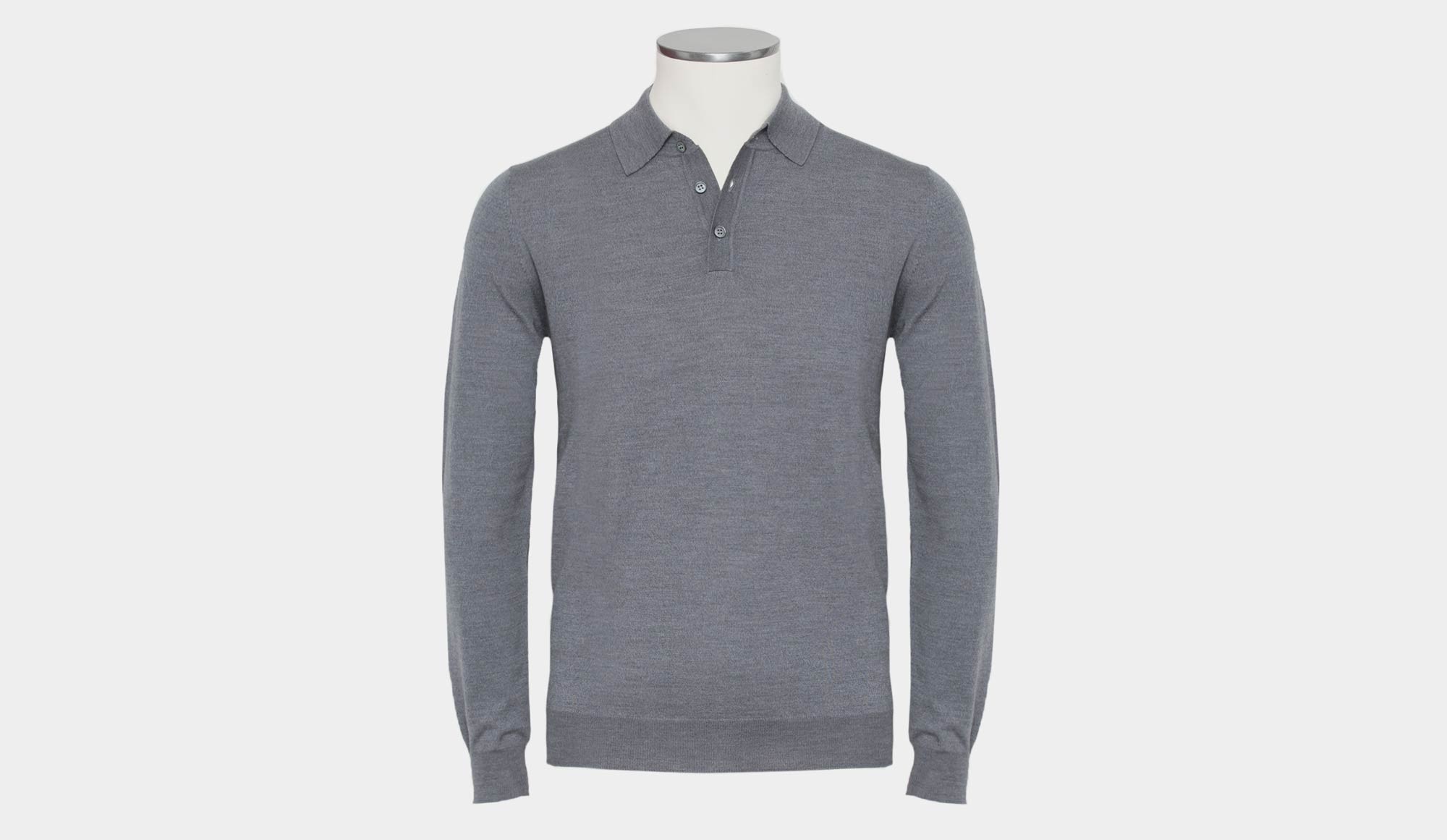 Zanone Polo Flexwool Grey