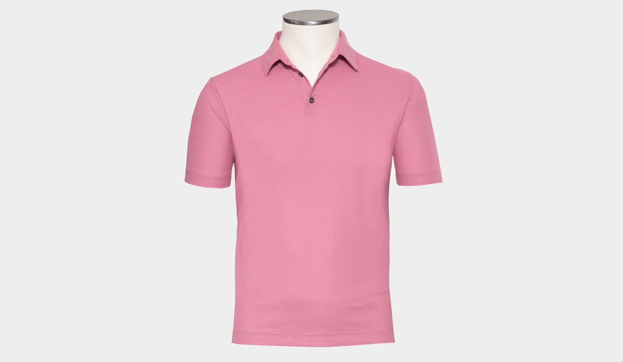 Zanone Ice Cotton Polo Pink