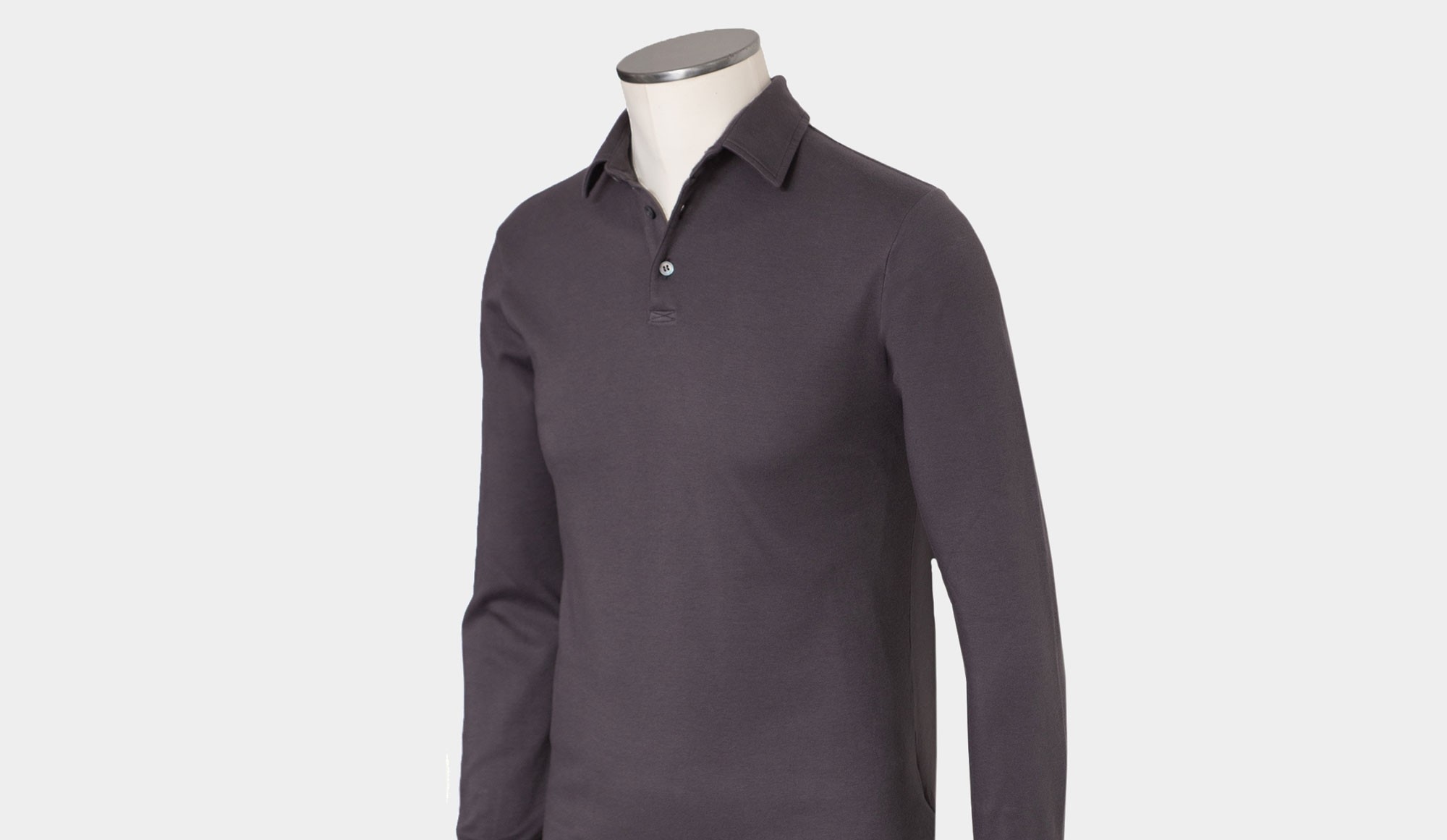 Zanone Polo Pima Cotton Grey