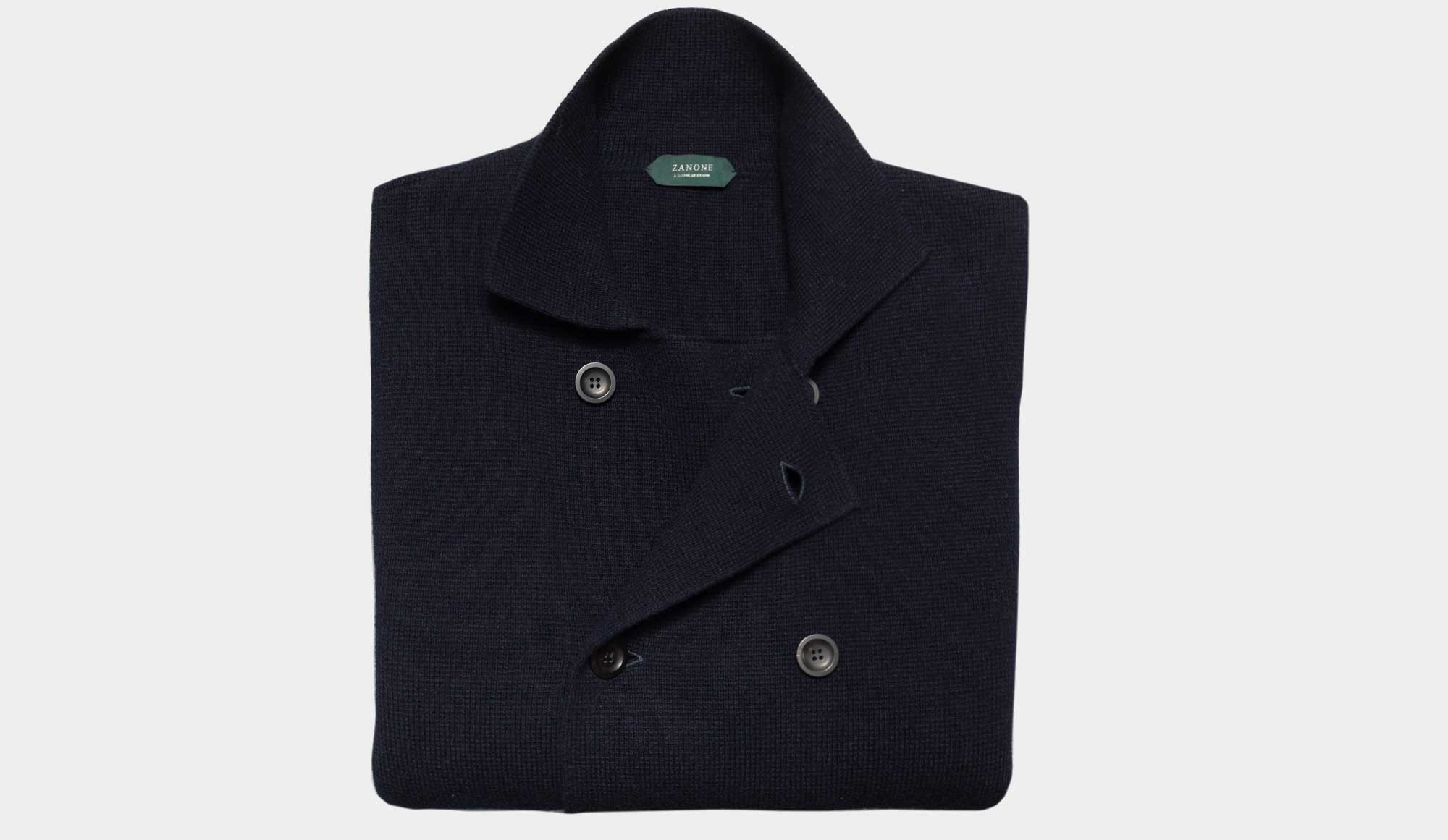 Peacoat cardigan top