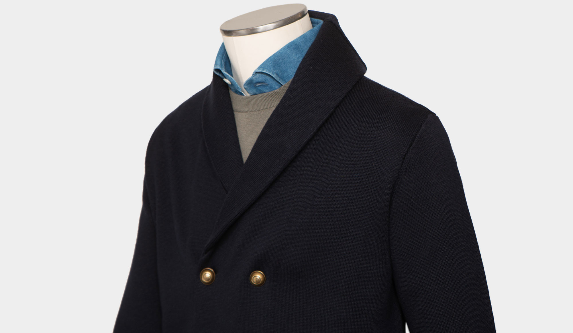 トップス made in italy ZANONE cardigun en ZE - Florian 723 - Cardigan - Black – Kompagniet af 1991