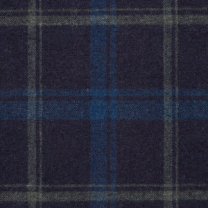 100Hands Flannel Check Blue