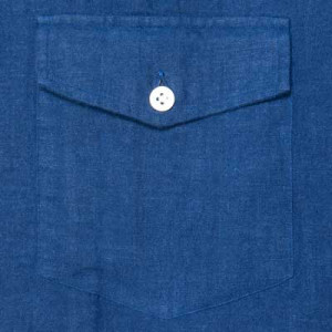 100Hands Linen Overshirt Indigo