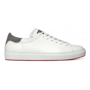 Andrea Ventura Sneaker Deerskin 'Atmosphere' White 