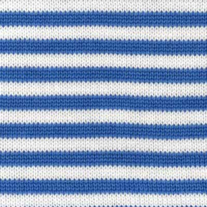 Aspesi Nautical Striped Polo Blue-White
