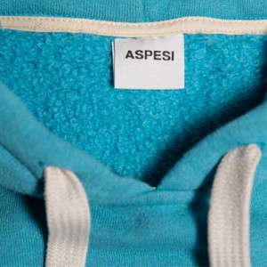 Aspesi Hooded Sweatshirt Aqua