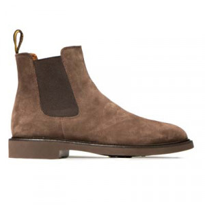 Doucals Chelsea Boot Suede Brown