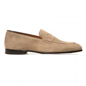 Doucals Loafer Suede Taupe