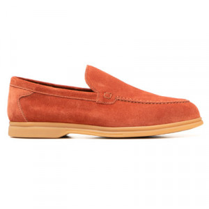 Doucals Loafers Suede 'Burnt Orange'