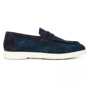 Doucals Loafers Denim Blue