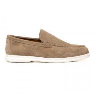 Doucals Loafers Suede Taupe