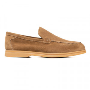 Doucals Loafers Suede Taupe