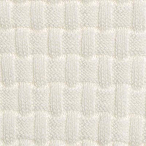 Drumohr Crewneck 'Waffle' Off-White