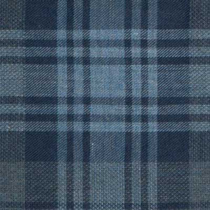 Finamore Checkered Shirt Blue-Grey