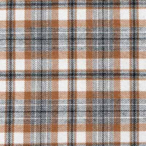 Finamore Checkered Shirt Brown-Grey