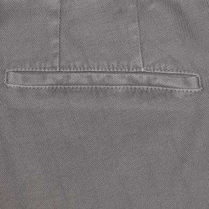 Germano Herringbone Trousers Taupe