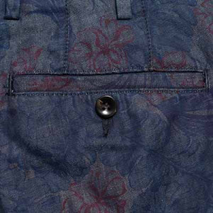 Germano Bermuda Denim Floral