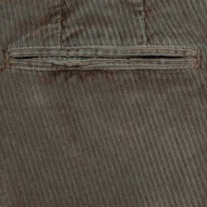 Germano Trousers Corduroy Grey Brown