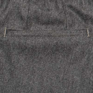 Germano Flannel Drawstring Grey
