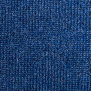 Gran Sasso Mock Neck Zip Cobalt