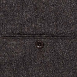 Incotex Trousers "Venezia" Wool Brown