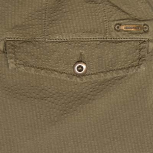 Incotex Shorts Seersucker Olive