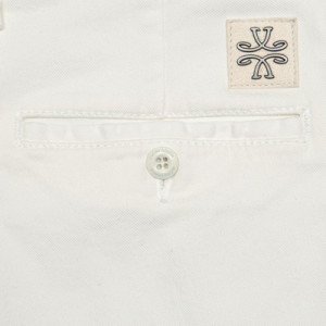 Jacob Cohen "Bobby" Cotton Chino Off-White