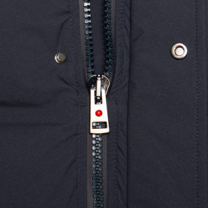 Kired Down Coat "Reuss" Black-Blue 