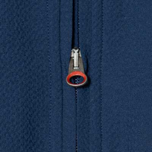 Kired Zipped Blouson Seersucker Blue