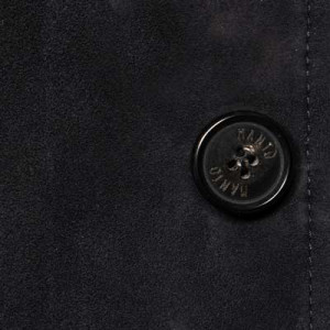 Manto Suede Jacket 'Pegaso' Black