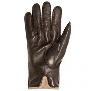 Mazzoleni Napa Leather Gloves Brown