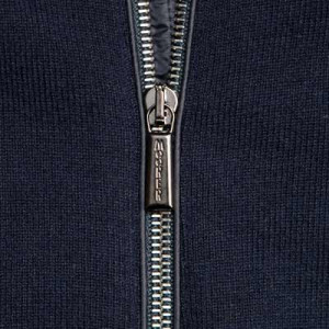 Moorer Down-Cardigan Brigno-MRW Blue