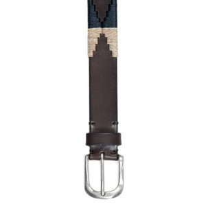 Paolo Vitale Argentinian Polo Belt Brown