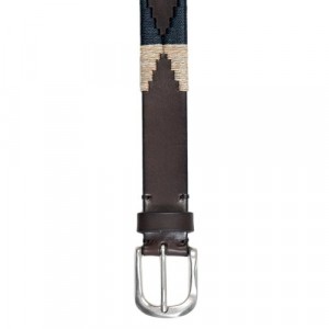 Paolo Vitale Argentinian Polo Belt Brown