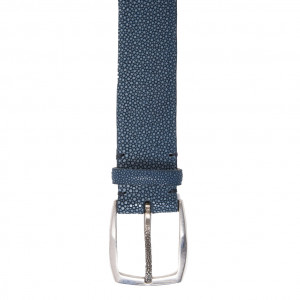 Paolo Vitale Belt Stingray Blue