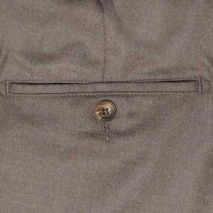 Marco Pescarolo Woolen Trousers Brown