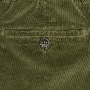 Marco Pescarolo Ribcord Trousers Green