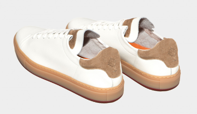 CARIUMA: Men's Off-White Gum Sole Skate Sneakers | CATIBA PRO Low